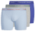 Jack & Jones Jacnorrebro Einfarbige Boxershorts 3-Pack Blau - Herrenunterwäsche & bademode - Herrenunterwäsche & Bademode in großen Größen