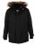D555 Lovett Parka Black - Herren Jacken in großen Größen - Herren Jacken in großen Größen