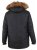 D555 Lovett Parka Black - Herren Jacken in großen Größen - Herren Jacken in großen Größen