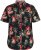 D555 LENNOX Hawaiian AO Print Shirt Black - Herrenhemden - Herrenhemden in großen Größen