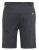 D555 STEFAN1 Elasticated Waist Loop Back Shorts Black - Jogginghosen für Herren in großen Größen - Jogginghosen für Herren in großen Größen