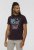 D555 NOVA Cali Surf Printed Crew Neck T-Shirt Plum - Herren-T-shirts - Herren-T-Shirts in großen Größen