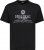 Adamo Sandro Regular fit Slub effect T-shirt Black - Herren-T-shirts - Herren-T-Shirts in großen Größen