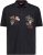 Adamo DURBAN Regular fit Polo Shirt Black - Polo-shirts für herren - Polo-Shirts für Herren in großen Größen