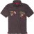 Adamo DURBAN Regular fit Polo Shirt Charocal - Polo-shirts für herren - Polo-Shirts für Herren in großen Größen