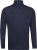 Adamo Fabio Comfort fit Turtleneck Long sleeve T-shirt Navy - Herren-T-Shirts in großen Größen - Herren-T-Shirts in großen Größen