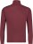 Adamo Fabio Comfort fit Turtleneck Long sleeve T-shirt Burgundy - Herren-T-Shirts in großen Größen - Herren-T-Shirts in großen Größen