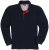 Adamo Peter Comfort fit Long sleeve Polo Navy - Polo-Shirts für Herren in großen Größen - Polo-Shirts für Herren in großen Größen