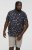 D555 BARRATT Guitar AO Printed Button Down Collar S/S Shirt - Herrenhemden - Herrenhemden in großen Größen