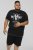 D555 BINGHAM State Of Miami Printed Crew Neck T-Shirt Black - Herren-T-shirts - Herren-T-Shirts in großen Größen
