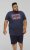 D555 DENNIS Official AC/DC Printed Crew Neck T-Shirt Navy Reno - Herren-T-shirts - Herren-T-Shirts in großen Größen