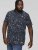 D555 ROLAND Printed Polo Shirt Navy - Polo-Shirts für Herren in großen Größen - Polo-Shirts für Herren in großen Größen