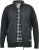 D555 MARSDEN Hybrid Knitted Jacket With Bonded Fleece Lining Black - Herren jacken - Herren Jacken in großen Größen