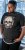 D555 DARREN Skull Printed T-Shirt With Double Layer On Hem & Cuff Black Reno - Herren-T-Shirts in großen Größen - Herren-T-Shirts in großen Größen