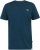 D555 ORSTON Reno Fabric Crew Neck T-Shirt With Chest Embroidery Blue Reno - Herren-T-shirts - Herren-T-Shirts in großen Größen