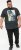 D555 MARTIN Official Batman Printed T-Shirt Washed Black - Herren-T-shirts - Herren-T-Shirts in großen Größen