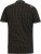 D555 RAUL AOP Jersey Polo With Jacquard Collar, Ribs And Chest Pocket Black - Polo-shirts für herren - Polo-Shirts für Herren in großen Größen