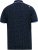 D555 OAKLEY AOP Jersey Polo With Jacquard Collar, Ribs And Chest Pocket Navy - Polo-shirts für herren - Polo-Shirts für Herren in großen Größen