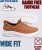 D555 Dartford 1 Kingsize Hands Free Shoes Pu & Faux Suede Top Tan - Herrenschuhe 40-52 - 
