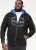 D555 LINGARD Full Zip Hoody With Original Chest Print Black - Herren-sweater und -hoodies - Herren-Sweater und -Hoodies in großen Größen