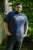D555 Cropwell T-Shirt mit Angelmotiv Dunkelblau - Herren-T-shirts - Herren-T-Shirts in großen Größen