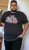 D555 LORNE Motor Bike Splatter Printed Crew Neck T-Shirt Washed Black - Herren-T-shirts - Herren-T-Shirts in großen Größen
