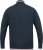 D555 ABERDARE Knitted Zip Through Sweater With Bonded Check Lining Navy Marl - Herren-sweater und -hoodies - Herren-Sweater und -Hoodies in großen Größen