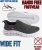 D555 Blyth 1 Kingsize Hands Free Shoes With Knitted Top Black - Herrenschuhe 40-52 - 