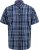 D555 Walsall Button Down Collar Short Sleeve Shirt Navy Shirt - Herrenhemden in großen Größen - Herrenhemden in großen Größen