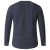 D555 Plato Long Sleeve T-shirt Charcoal - Herren-T-shirts - Herren-T-Shirts in großen Größen