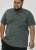 D555 Poole Circle Wave Printed Crew Neck T-shirt Khaki - Herren-T-shirts - Herren-T-Shirts in großen Größen