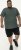 D555 Poole Circle Wave Printed Crew Neck T-shirt Khaki - Herren-T-shirts - Herren-T-Shirts in großen Größen