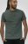 D555 Poole Circle Wave Printed Crew Neck T-shirt Khaki - Herren-T-shirts - Herren-T-Shirts in großen Größen