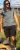 D555 Poole Circle Wave Printed Crew Neck T-shirt Khaki - Herren-T-shirts - Herren-T-Shirts in großen Größen