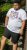 D555 SYDNEY Multi Coloured Bondi Beach Printed T-Shirt White - Herren-T-shirts - Herren-T-Shirts in großen Größen