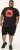 D555 Uxbridge Official ACDC Band Printed Crew Neck T-Shirt Washed Black - Herren-T-shirts - Herren-T-Shirts in großen Größen