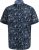D555 Worthing Surf AOP Short Sleeve Button Down Collar Shirt Navy - Herrenhemden - Herrenhemden in großen Größen