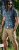 D555 Worthing Surf AOP Short Sleeve Button Down Collar Shirt Navy - Herrenhemden - Herrenhemden in großen Größen