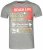 D555 Kennedy T-shirt Khaki Marl - Herren-T-shirts - Herren-T-Shirts in großen Größen