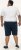 D555 Spalding Elasticated Waist Interlock Shorts Navy - Jogginghosen für herren - Jogginghosen für Herren in großen Größen