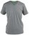 D555 Signature V-Ausschnitt T-shirt Grau - Herren-T-shirts - Herren-T-Shirts in großen Größen