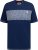 D555 Swansea Cut And Sew Crew Neck T-Shirt Navy - Herren-T-shirts - Herren-T-Shirts in großen Größen
