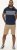 D555 Swansea Cut And Sew Crew Neck T-Shirt Navy - Herren-T-shirts - Herren-T-Shirts in großen Größen