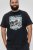 D555 Knowle Detroit Motor Bike Printed Crew Neck T-Shirt Navy - Herren-T-shirts - Herren-T-Shirts in großen Größen