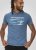 D555 Cardiff Surfer And Waves Printed Crew Neck T-shirt Denim Marl - Herren-T-shirts - Herren-T-Shirts in großen Größen