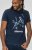 D555 Cameron Official Terminator Printed Crew Neck T-Shirt Dark Navy - Herren-T-shirts - Herren-T-Shirts in großen Größen