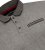 D555 Holyhead Struktur-Polo mit Brusttasche Grau - Polo-shirts für herren - Polo-Shirts für Herren in großen Größen