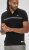 D555 Stafford Cut And Sew Embroidery Stripe Short Sleeve Polo Black - Polo-Shirts für Herren in großen Größen - Polo-Shirts für Herren in großen Größen