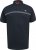 D555 Stafford Cut And Sew Embroidery Stripe Short Sleeve Polo Black - Polo-Shirts für Herren in großen Größen - Polo-Shirts für Herren in großen Größen