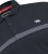D555 Stafford Cut And Sew Embroidery Stripe Short Sleeve Polo Black - Polo-Shirts für Herren in großen Größen - Polo-Shirts für Herren in großen Größen